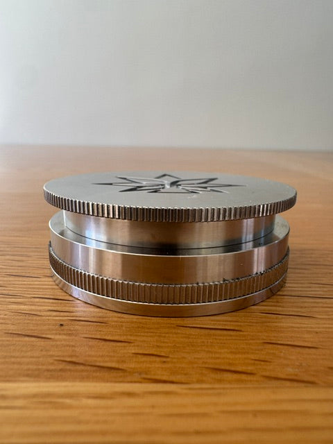 Stainless steel herb grinder