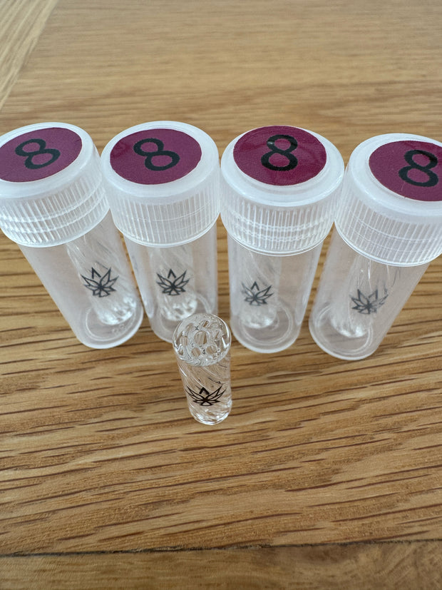 8mm Glass Tips