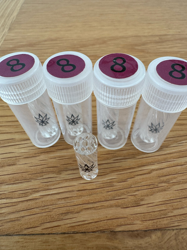 8mm Glass Tips