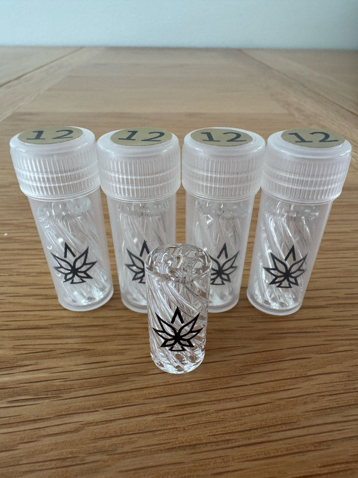12mm Glass Tips