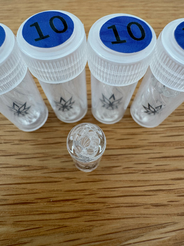 10mm Glass Tips