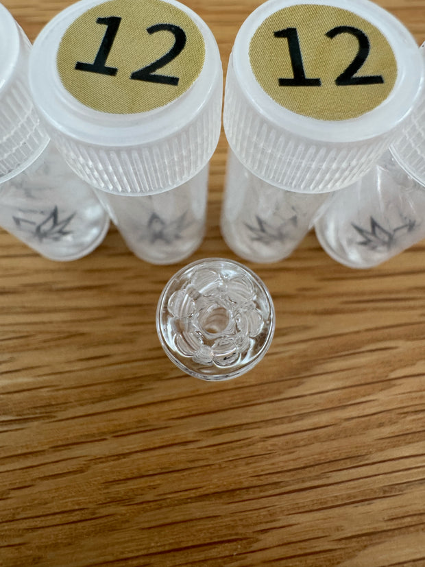 12mm Glass Tips